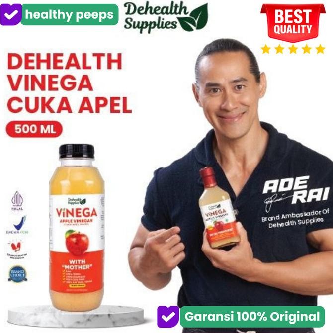 

Dehealth supplies vinega - apple cider vinegar cuka sari apel organik