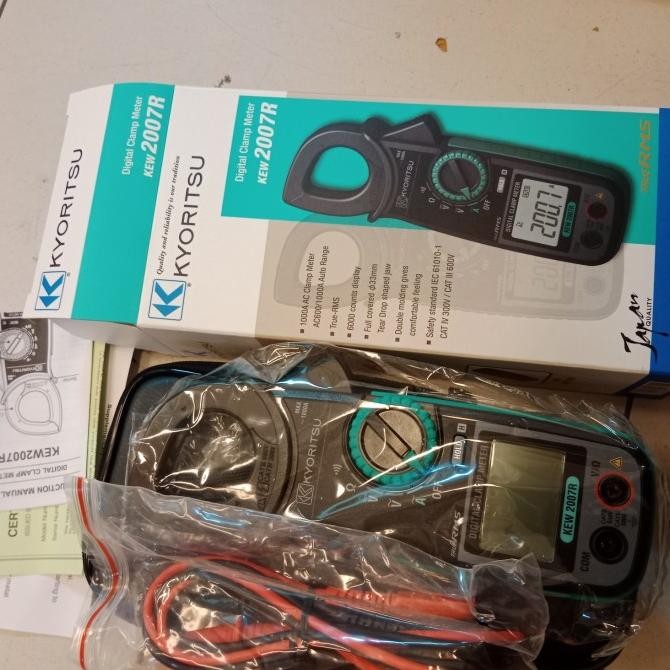 Digital Tang Ampere Kyoritsu 2007R Clamp Meter Kyoritsu 2007 R