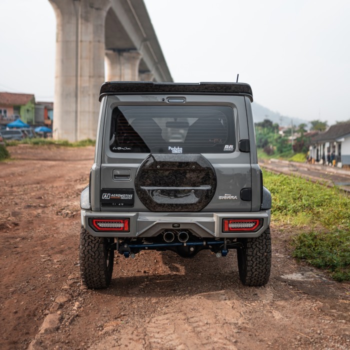Wing Spoiler Bodykit Carbon Kevlar Suzuki Jimny Jb74 Harga Spesial