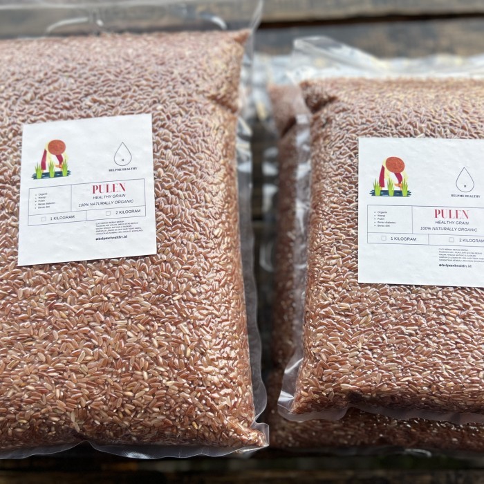 

TERBARU Beras Sultan Beras Merah Organik Pulen Pandan Wangi 1kg