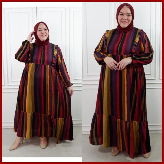 Gamis Jumbo Super jumbo LD 130 LD 140 LD 150 Katun Rayon Salur CS