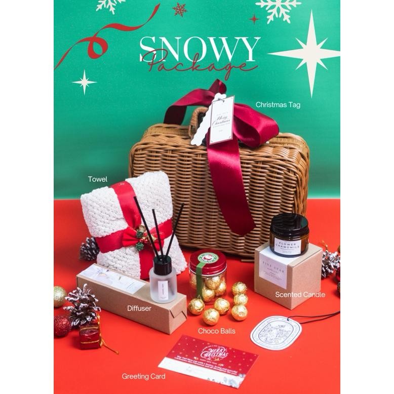 

SNOWY PACKAGE Hampers Natal Murah 2024 | Paket Hampers Natal Murah | Parcel Natal2024