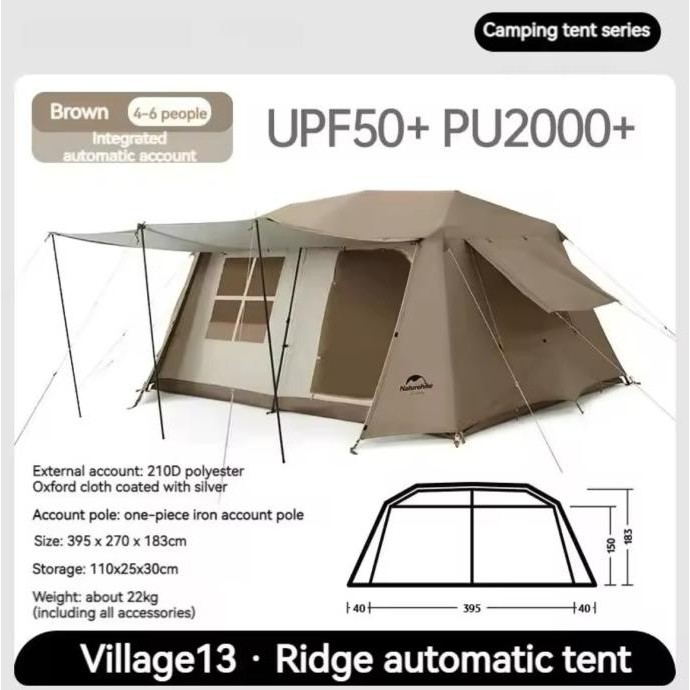 Naturehike Tenda Village 13