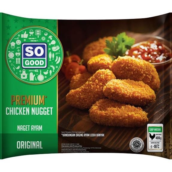

SO GOOD CHICKEN NUGGET PREMIUM 400 GR
