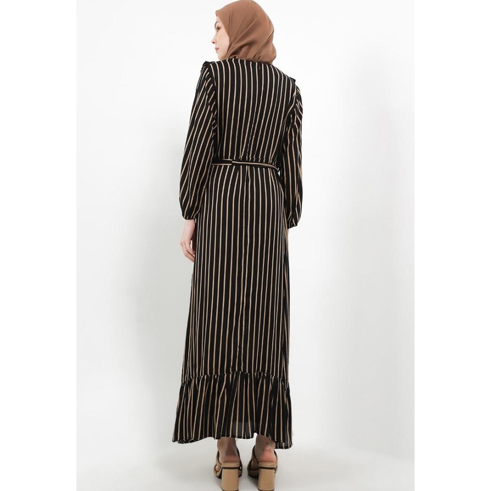Arjuna Weda Gamis Wanita Motif Salur 7 CS