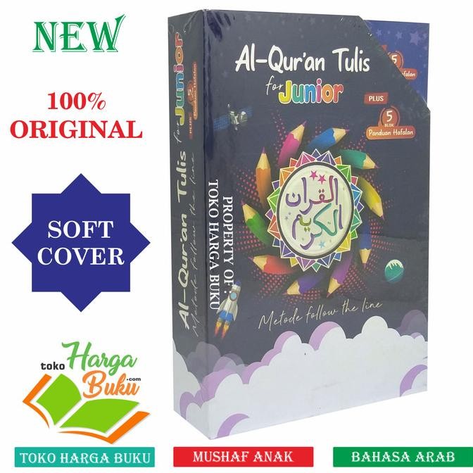 

Al-Quran Tulis For Junior Plus 5 Blok Panduan Hafalan Metode Follow