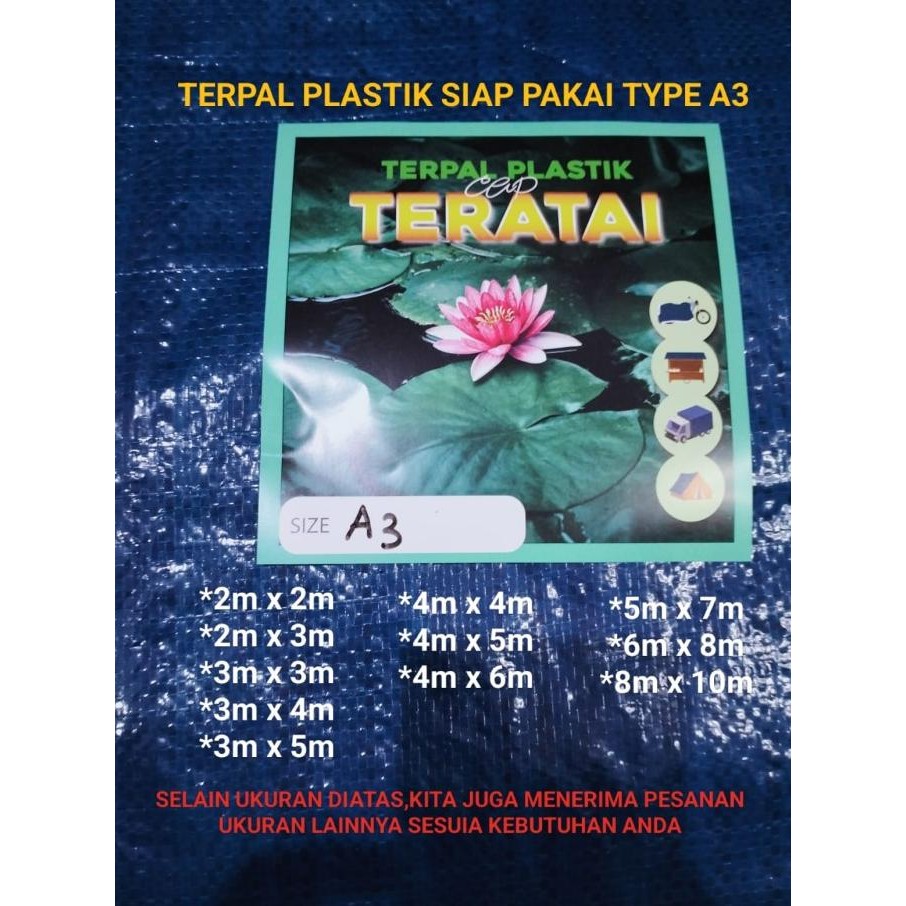 Terpal Jadi A3 4X6 Gajah