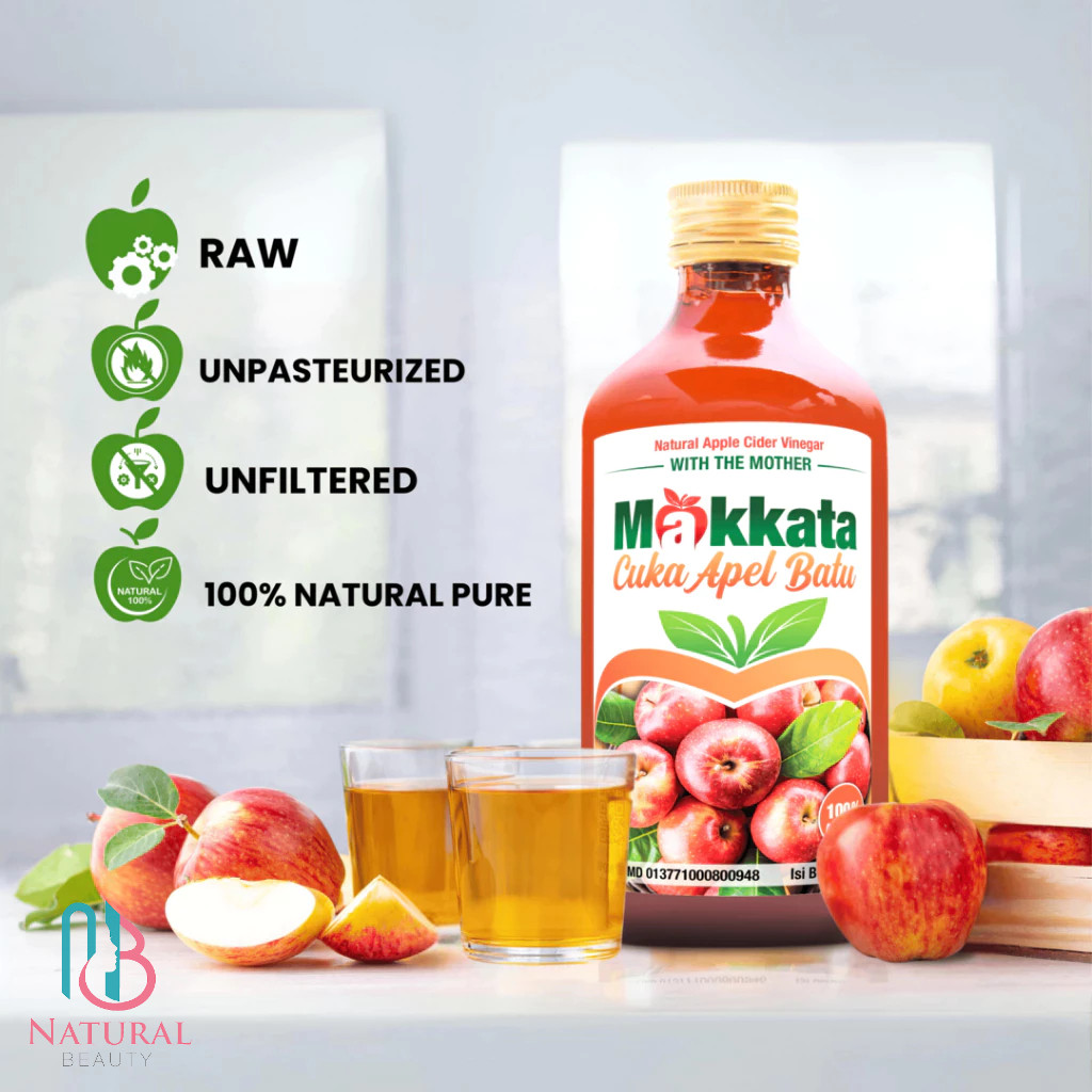 

Cuka Apel Original - Diet Detoks - Apple Cider Vinegar - 330ML