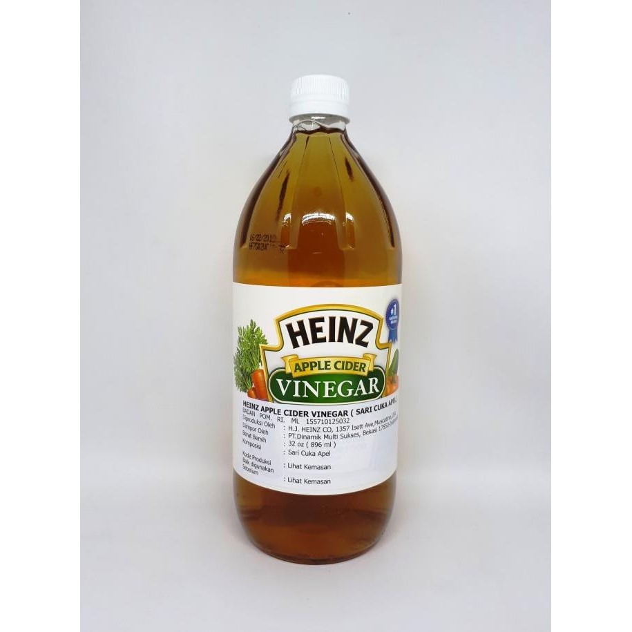

Heinz Apple Cider Vinegar 32 Oz cuka apel dari USA 896 ml