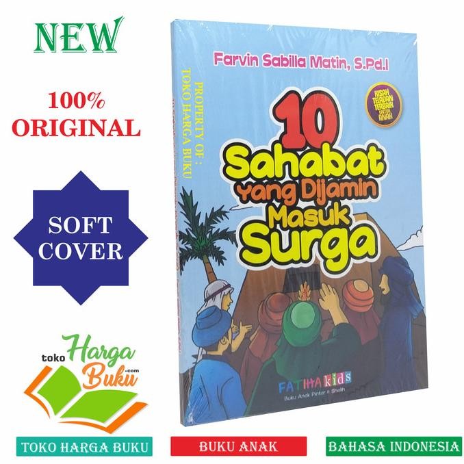 

10 Sahabat yang Dijamin Masuk Surga - Penerbit Fatiha Kids