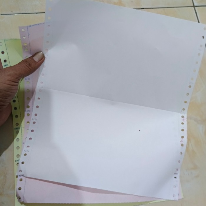 

BEBAS ONGKIR - kertas komputer continuous form 3ply 9,5x11 Paperline