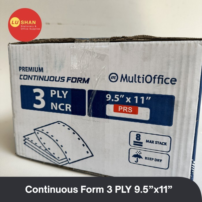 

TERMURAH - Continuous Form 3 PLY Multi Office