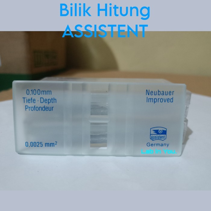 

TERBARU Improved Neubauer / Caunting Chamber / Bilik Hitung Assistent PROMO!