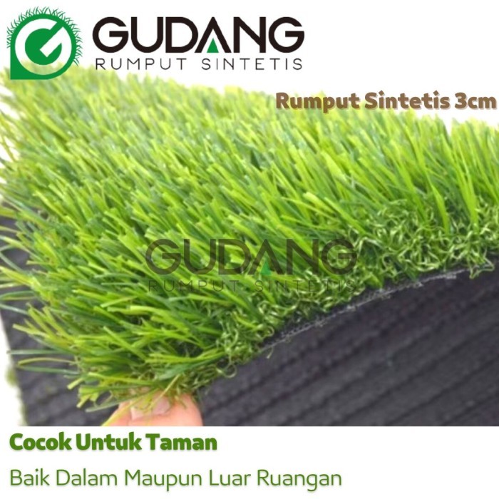 Rumput Sintetis 3Cm Rumput , 1Roll 2 Meter X 25 Meter