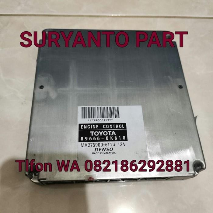 Ecu Komputer 89666-0K610 Toyota Diesel Fortuner/Hilux(Original)