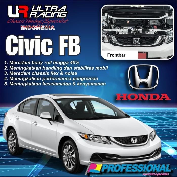 Aksesoris / Strutbar / Stabiliser Ultra Racing Honda Civic Fb 2Points