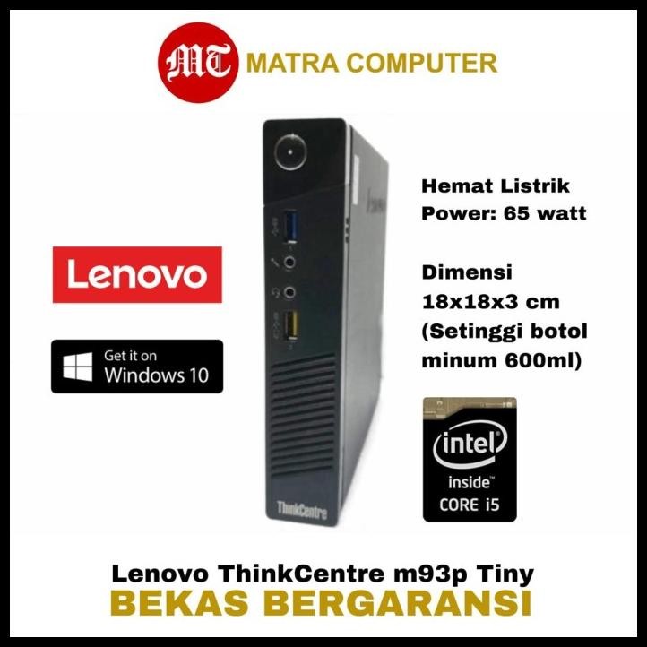 PC mini lenovo m93p core i5 bekas garansi