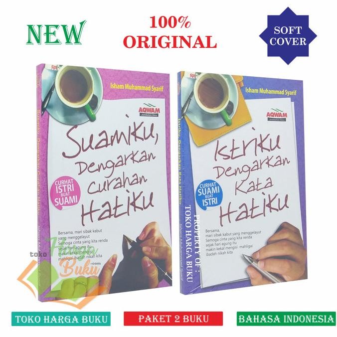 

Paket 2 Buku Suamiku dan Istriku Dengarkan Kata Curahan Hatiku - AQWAM
