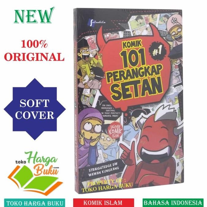 

Komik 101 Perangkap Setan JILID 1 Buku Anak Talbis Iblis Salsabila