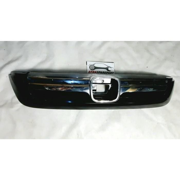 Grill / Gril / Grille Mobil Honda Crv Gen3 2007-2009 (Hitam, No Logo)