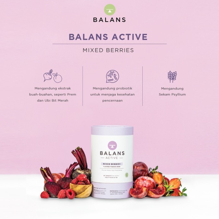 

Diskon Balans 2 Recharge + 1 Active Free Tumbler Fiber&Probiotics Drink