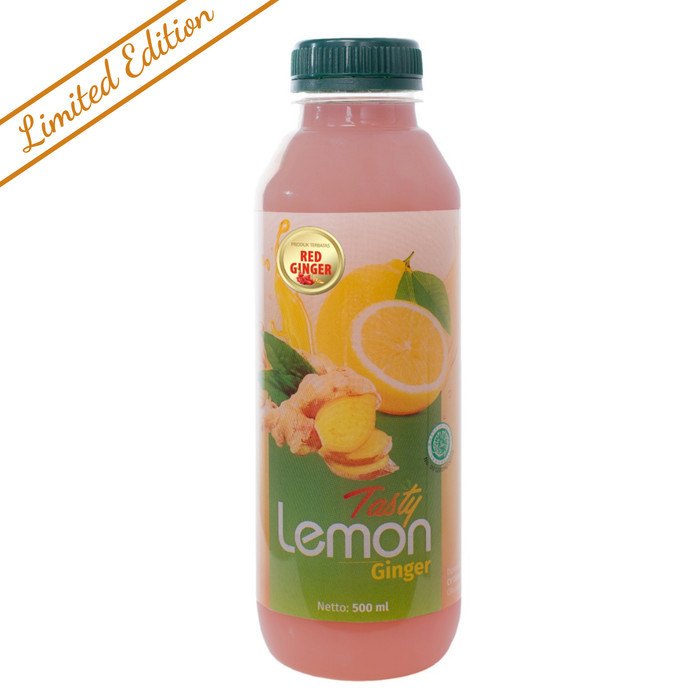 

Cuci Gudang Tasty Lemon Red Ginger - Sari Lemon Jahe Merah 500 Ml