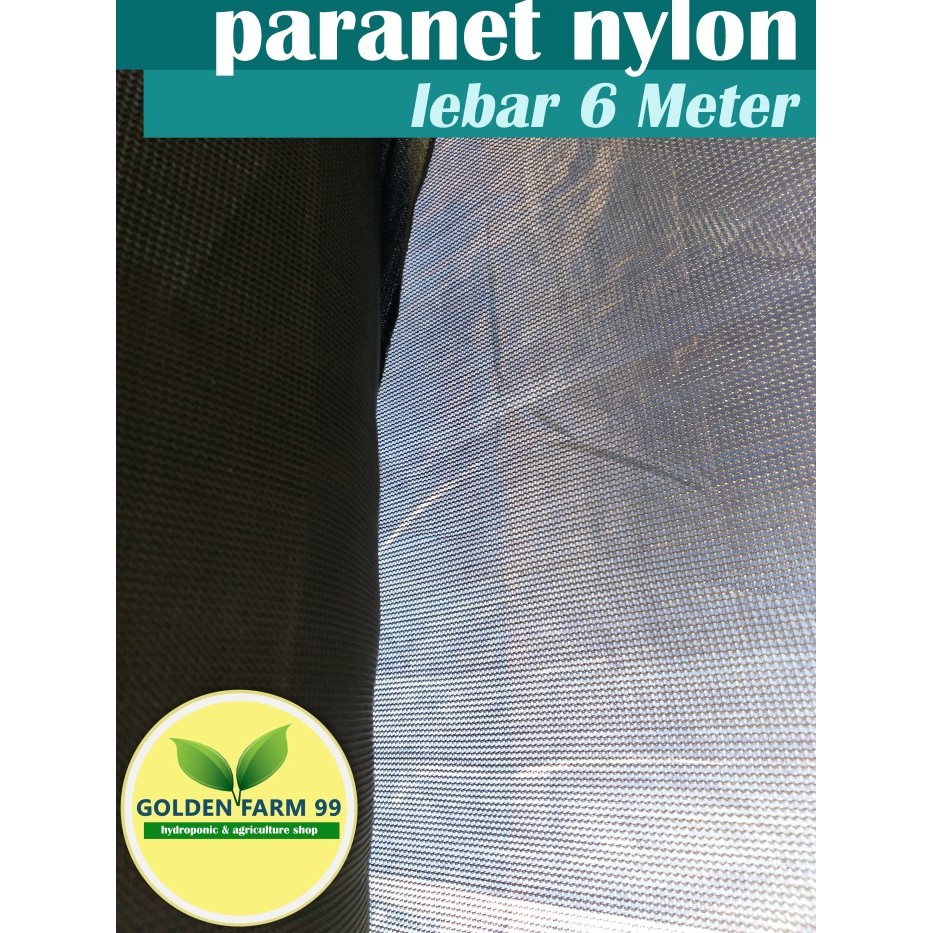 Paranet nylon 90% Lebar 6 Meter Kualitas Premium