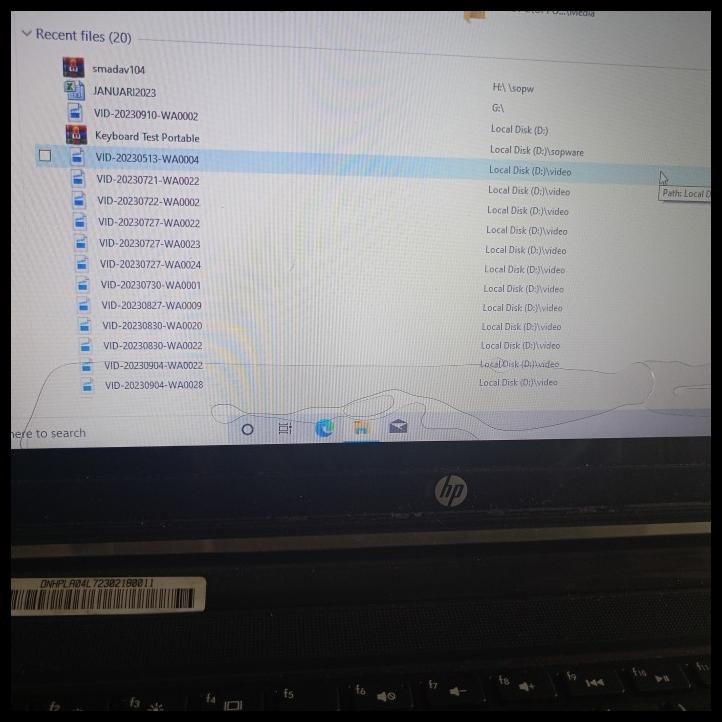 LAPTOP HP PAVILION TS 14 BEKAS MURAH