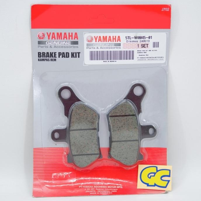 (Pnp) Kampas Rem Depan Mio Sporty Old Original