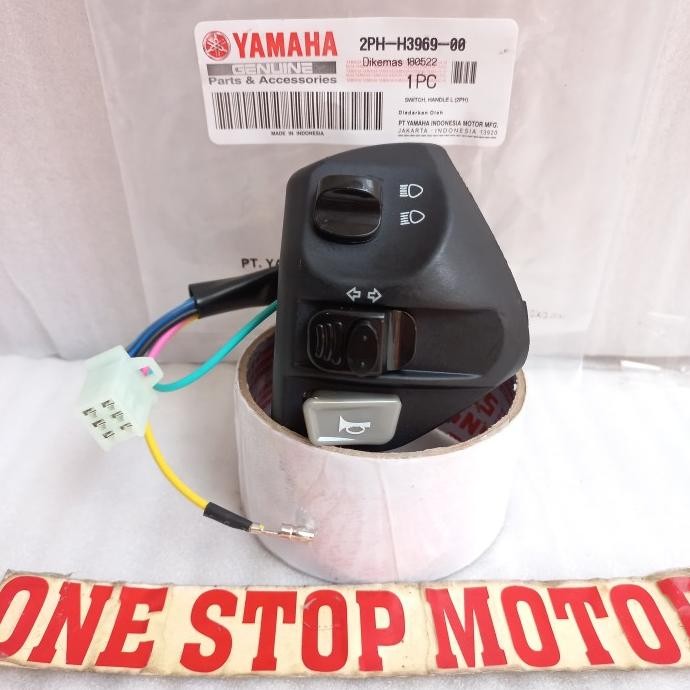 (Pnp) Holder Saklar Kiri Tombol Sen Klakson Dim Mio M3 Mio Gt125