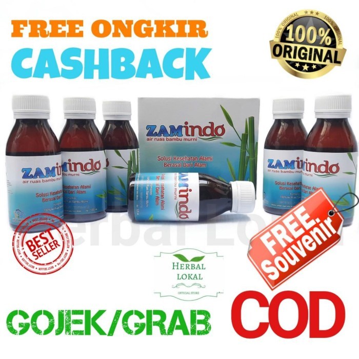 Termurah Herbal Obat Asli Zamindo Air Ruas Bambu