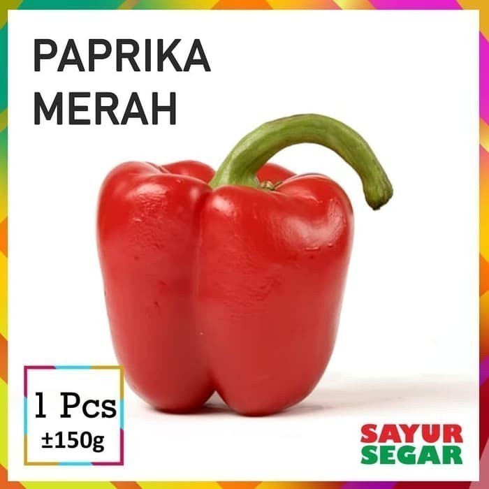 

Paprika Merah [1 Buah, ±150G]