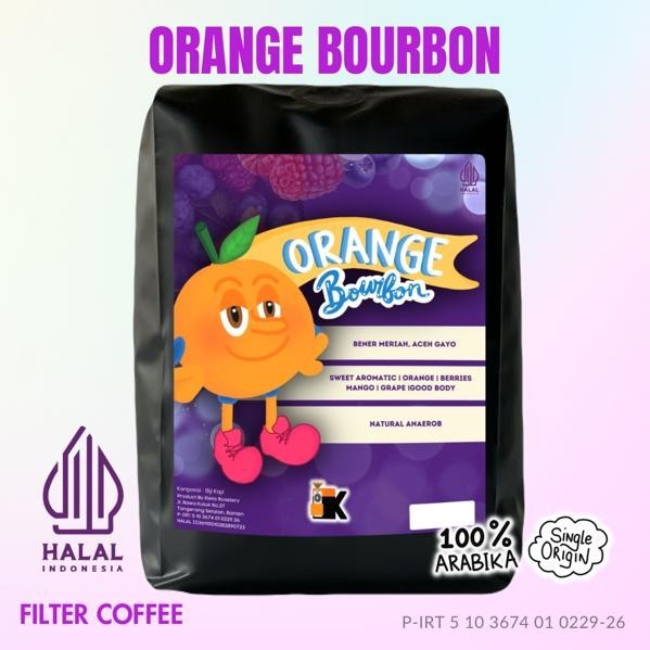 

Arabika Orange Bourbon 200Gr