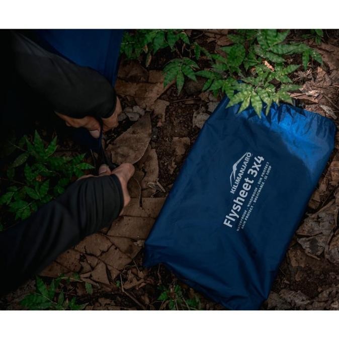 Flysheet 3X4 M Kilimanjaro Ultralight 19 Loop 19 Lubang Multifungsi