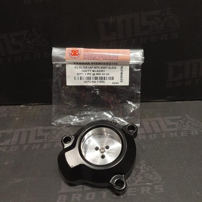 TERBARU - Tutup Filter Oli Mesin Sys Transparan R15 Vixion Xabre Mx King Mx