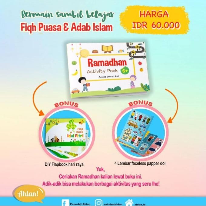 

Buku Cerita Anak Ramadhan Activity Pack Bonus Flap Book