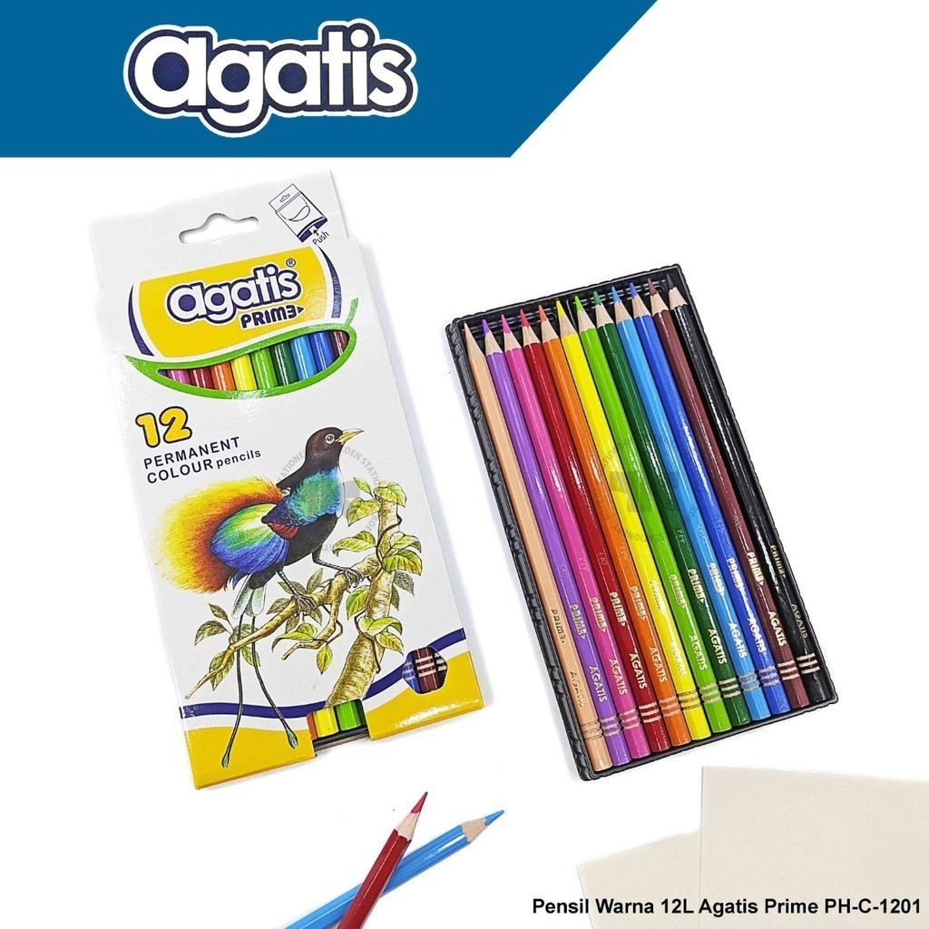 

PENSIL WARNA AGATIS PRIME ISI 12 WARNA