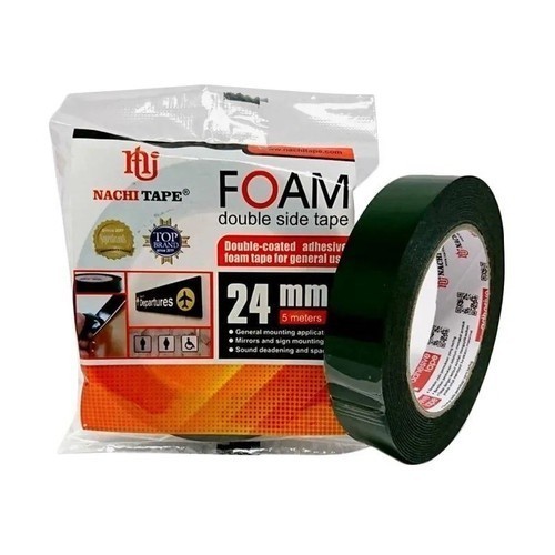 

Double Foam Nachi 24mm Hitam Putih