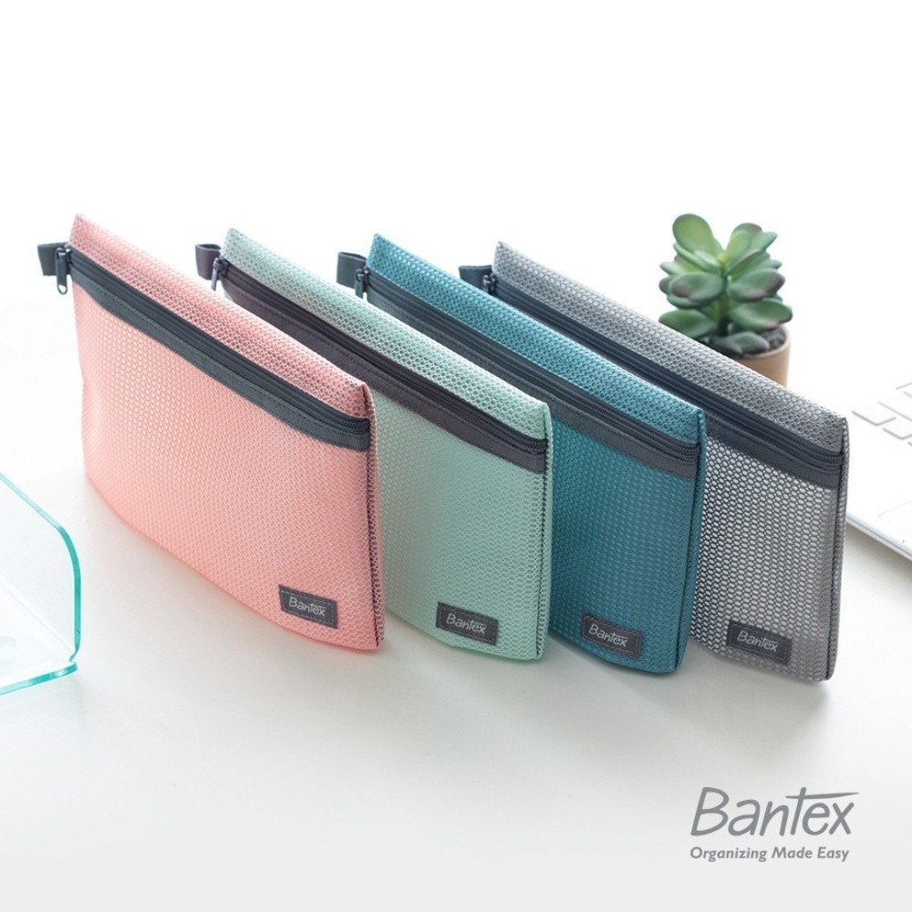 

Bantex Zipper Storage Pouch Handbag Pencil Case 8108