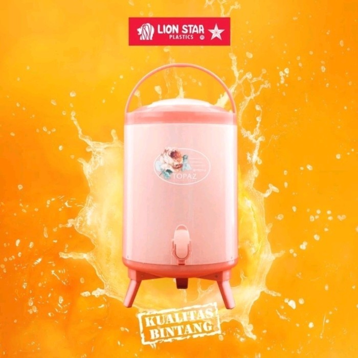 dispenser drink jar lion star sahara 12 liter termos panas dingin