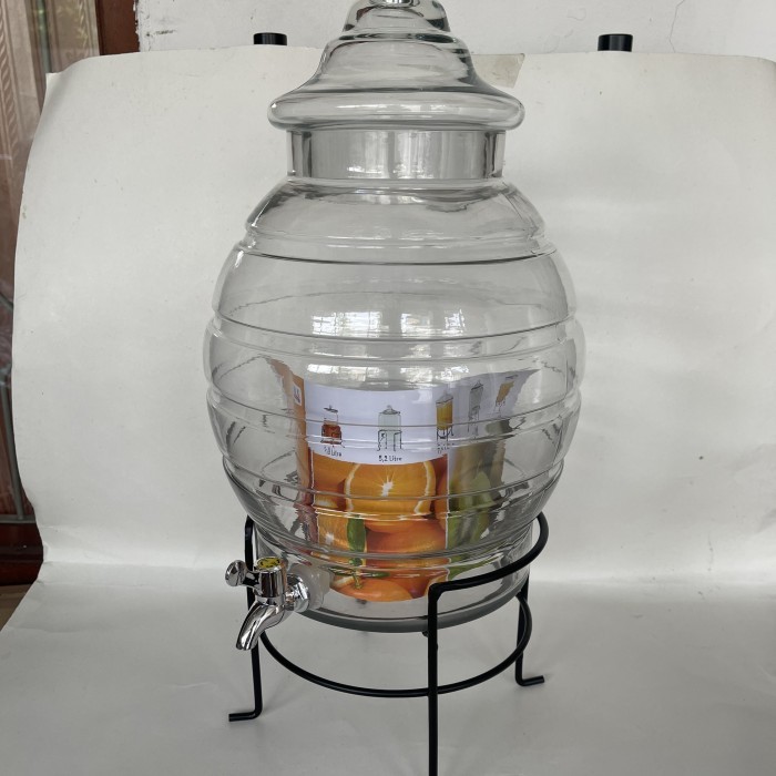 Galon / dispenser kaca Honey (12 ltr)