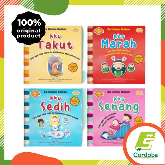 

Seri Emosi Anak 1 Set 4 Buku