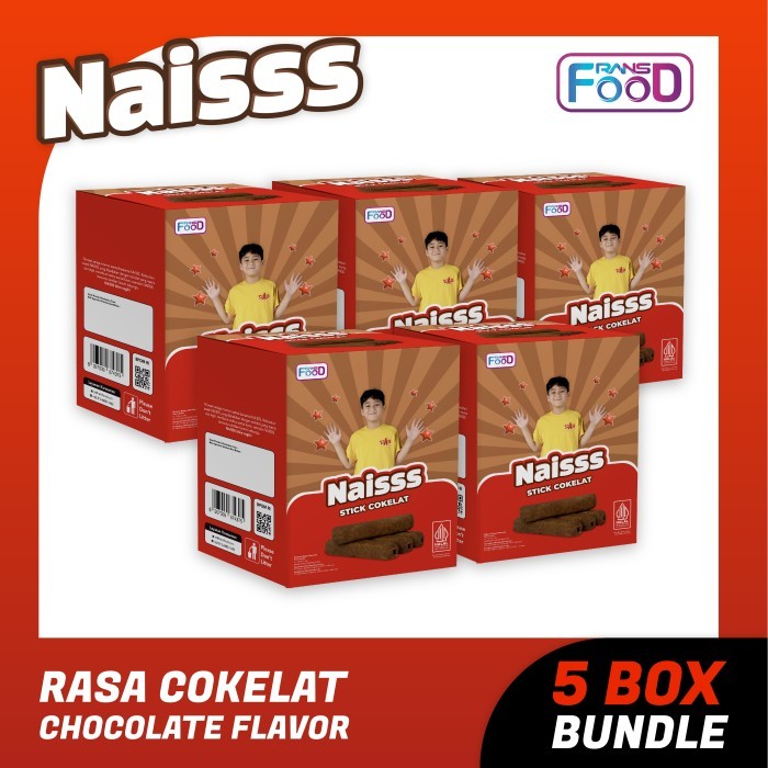 

Naisss Rasa Cokelat 18gr - Bundling 5 Box