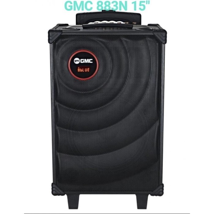 BEBAS ONGKIR - GMC 883N SPEAKER GMC 15 inci GMC PORTABLE SPEAKER GMC 883 N SPEAKER GMC 15 inci