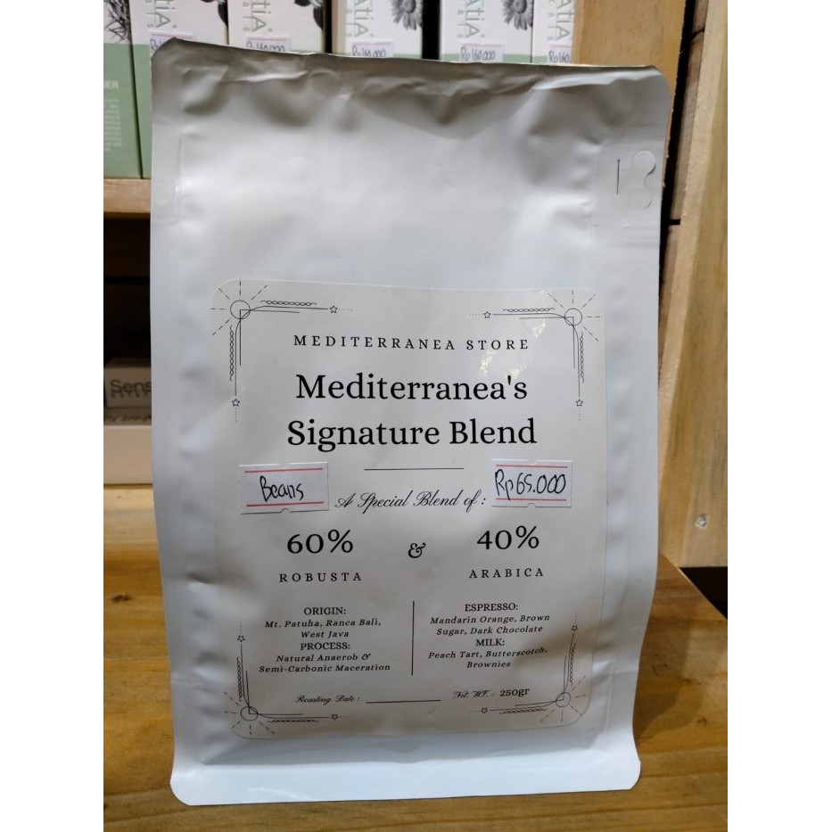 

Legend - Mediterranea Store Mediterranea''S Signature Blend Beans