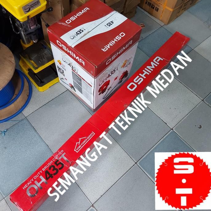 OH435T MESIN POTONG BABAT PANGKAS RUMPUT GRASS CUTTER HONDA OSHIMA 435