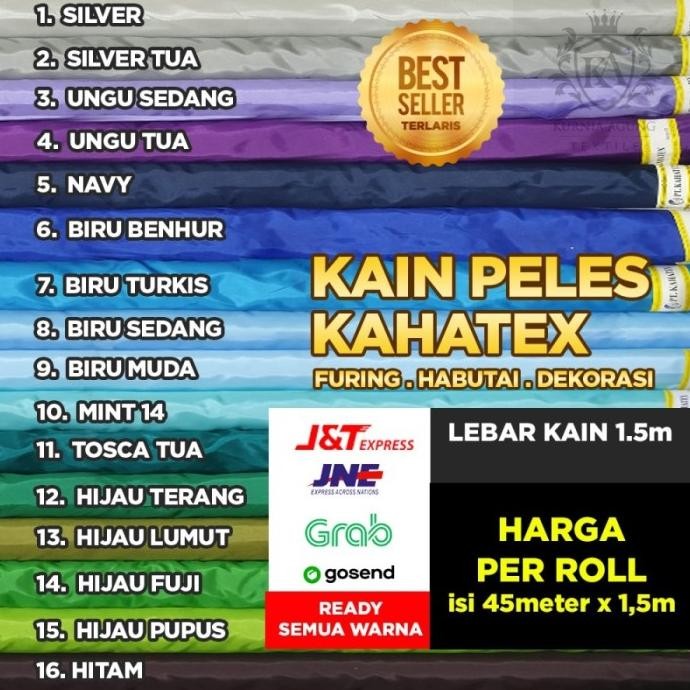 TERMURAH - Kain Furing Palace / Peles Kahatek - Roll