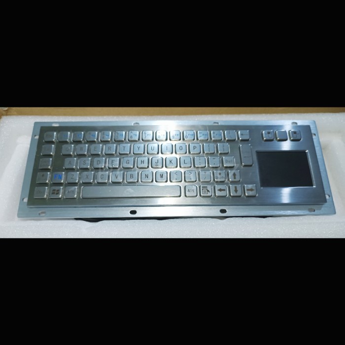 KEYBOARD METAL USB STAINLESS STEEL INDUSTRI