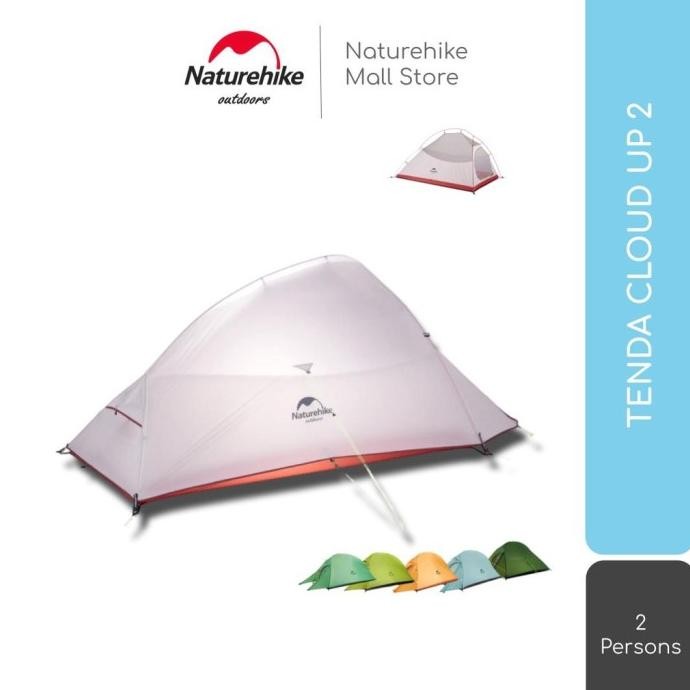 Tenda Naturehike Cloud Up 2X 20D / 210T Camping Upgrade Double Layer