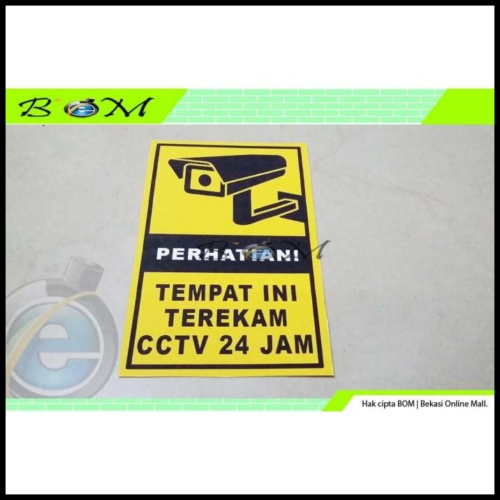 

BEST DEAL STIKER STICKER WARNING PERHATIAN TEMPAT INI TEREKAM CCTV 24 JAM !!!!!